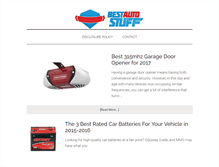 Tablet Screenshot of bestautostuff.com